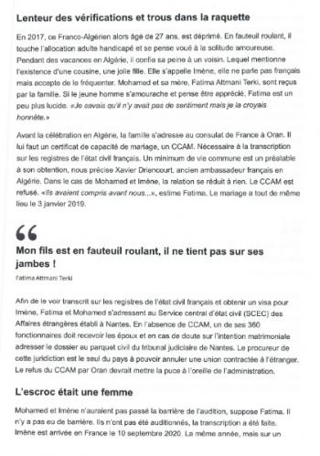 Mon intervention dans Le Figaro : Les défis juridiques des mariages gris