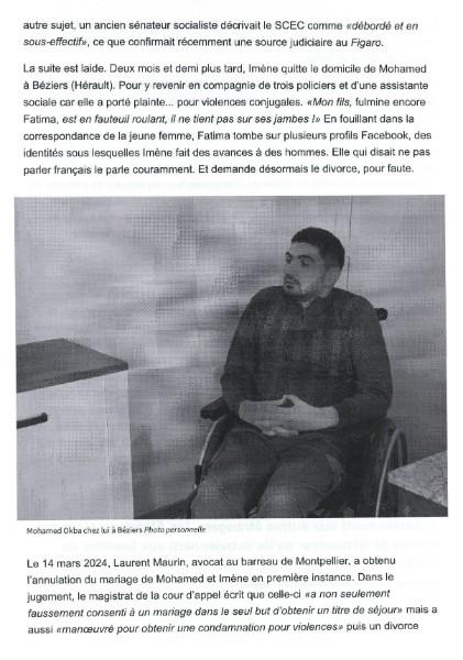 Mon intervention dans Le Figaro : Les défis juridiques des mariages gris